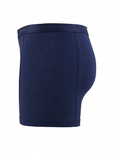 Эластичные мужские трусы-боксеры из хлопка синего цвета BlackSpade AURA b9502 Navy