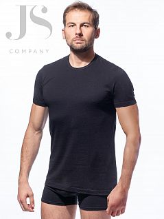 Классическая футболка с круглым вырезом облегающего кроя Pandora JSPD M004 T-SHIRT GIROCOLLO nero