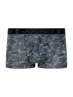 Оригинальные боксеры с флористическим рисунком голубого цвета Jockey 1823232c407