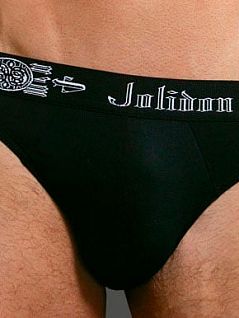 Мужские брифы на притачном поясе Jolidon N81 черный (nero)