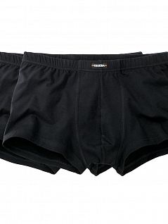 Комплект эластичных боксеров из хлопка (2шт) CECEBA FG002700/7XL-8XL Черный/Черный