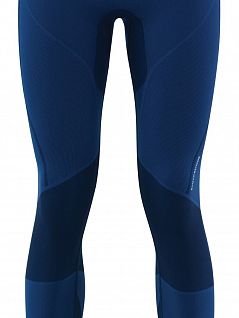 Эластичные термолегинсы PRO unisex синего цвета II степень защиты BlackSpade Thermo b9572 Navy