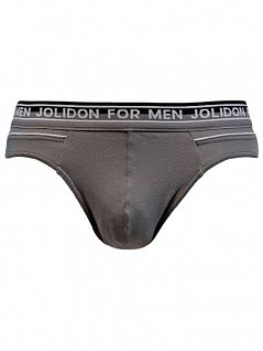 Эластичные слипы на широкой резинке Jolidon DTТн69бл ZincGray
