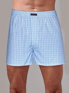 Мужские семейные трусы из дышащего хлопка Gentlemen DT7970гбТм Голубой