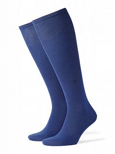 Элегантные гольфы из чистой шерсти Burlington 21707 Leeds KH (муж.) Синий 6051