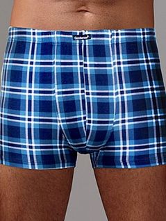 Яркие мужские трусы боксеры сине-зеленого цвета Gentlemen SIGS7721