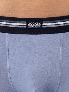 Набор боксеров из хлопка и эластана (3шт) JOCKEY 17302913 (муж.) (416) (3шт.) Синий
