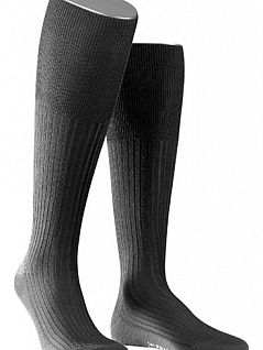 Модные гольфы с антибактериальными свойствами Falke 15449 №7 Merino-Wool (муж.) Черный (3000)