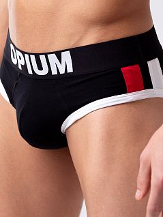 Мужские брифы с «секретом» - внутренним карманом Opium VOOpium_R-137 Черный Черный