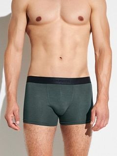 Однотонные боксеры из модала зеленого цвета Zimmerli 7001343c763