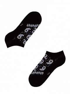 Оригинальные носки с узором Burlington 21809 Bandana SN Черный 3000