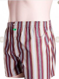 Мужские трусы свободного кроя с гульфиком SIS BS120-4 бордовый (bordo)