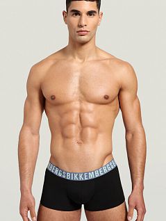 Комфортные боксеры из хлопка и эластана ERMENEGILDO ZEGNA вбкт05131бикк Черный () 200F