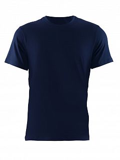 Приталенная мужская футболка синего цвета BlackSpade AURA b9506 Navy
