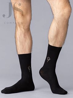 Практичные носки для повседневного до делового casual стиля OMSA JSECO 409 (5 пар) nero