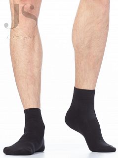 эластичные всесезонные мужские носки из хлопка со средней длиной паголенка Omsa JSCLASSIC 202 (5 пар) nero