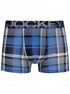 Трусы из хлопковой ткани Jockey 191426H (муж.) Б04синий