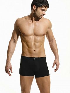 Практичные мужские трусы с потайной резинкой Jolidon DTТн192бл Black
