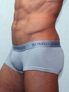 Эластичные мужские трусы хипсы серого цвета Romeo Rossi Heaps R5001-3 распродажа