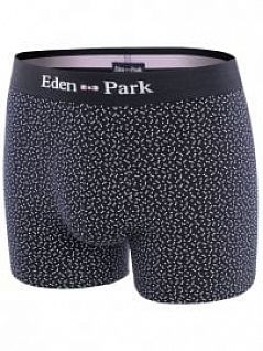 Эластичные боксеры с двойной вставкой черного цвета Eden Park FM-E210F86-039