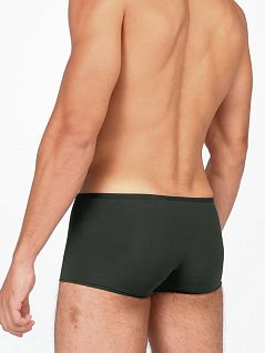 Легкие хипсы с комфортными плоскими швами цвета хаки HOM 40c4755c00XD
