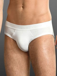 Брифы из мерсеризованного хлопка с добавлением эластана Jockey 24002419 Premium Cotton Stretch (муж.) Белый 100