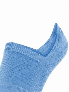 Спортивные следки с анатомической формой пятки и мыска FALKE 16601 Cool Kick IN Голубой 6534