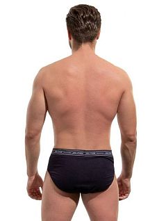 Эластичные брифы анатомического кроя JOLIDON DT282блнТм Dark_blue