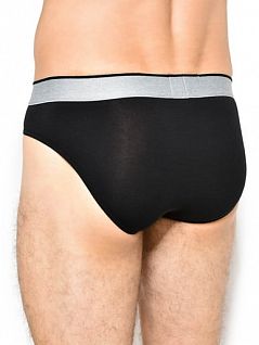 Влагоотталкивающие слипы из тонкой ткани Ermenegildo Zegna н3л610860ез Черный