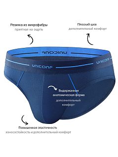 Классические однотонные слипы Uniconf VOUniconf_PB34R Темно-Синий Темно-синий