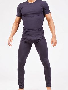 Хлопковые термокальсоны с двойным гульфиком Opium VOOpium_R-116 Dark Grey Серый