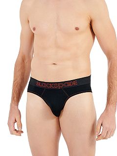 Хлопковые слипы на пришивной резинке LTBS9757 BlackSpade черный