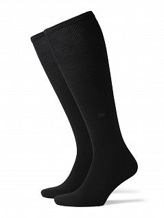 Мужские шерстянные гольфы BURLINGTON 21707 Leeds KH (муж.) Черный 3000