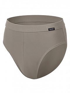 Оригинальные брифы с широким мягким поясом Cornette MW118095оливковый
