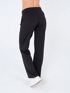 Комфортные спортивные брюки из эластичной ткани LTBS6700 BlackSpade черный