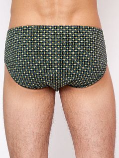 Стильные мужские трусы брифы цвета хаки с узорами Torro LFTMS2092 KHAKI