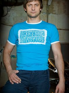 Стильная мужская футболка EPATAGE сериалы