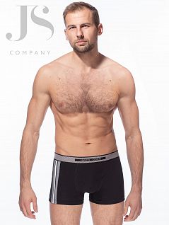 Обтягивающие боксеры на комфортной посадке Enrico Coveri JSEB 1668 boxer nero