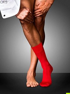 Мягкие носки с блеском шелка Falke 14451 №6 Wool/Silk Красный