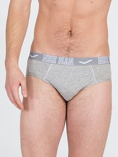 Облегающие брифы из дышащего хлопка PJ-Snelly Uomo_U972 grigio