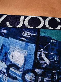 Боксеры в винтажном стиле Jockey 182317H (муж.) Синий