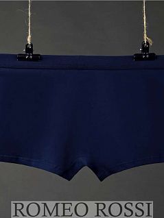 Современные хипсы из хлопка синего цвета ROMEO ROSSI R6023-9