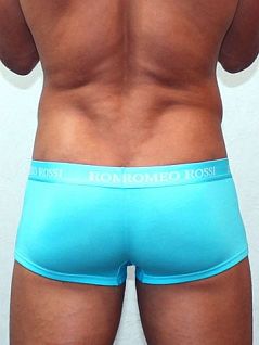 Миниатюрные мужские трусы хипсы бирюзового цвета Romeo Rossi Heaps R5001-11 распродажа