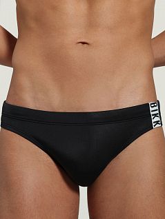 Плавки слипы на вшивной резинке Bikkembergs вбкб04871бикк Черный 31