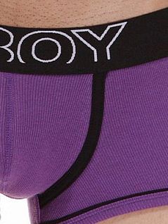 Мужские фиолетовые спортивные хипсы из хлопка Oboy Ribby 5215c99
