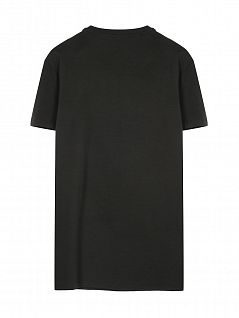 Шелковистая футболка с круглым вырезом темно-зеленого цвета Ermenegildo Zegna N3M201390c302