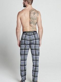 Домашние брюки с клетчатым принтом серого цвета JOCKEY 500756HcM68