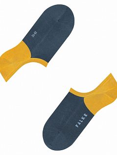 Идеальной фиксации в области пятки носки неведимки FALKE 12600 Colour Blend IN Желтый 1316