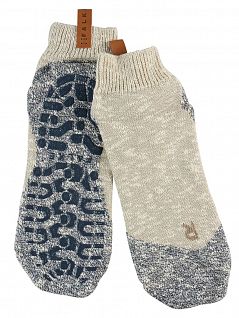 Носки силиконовой подошвой Falke 13361 Lodge HP SN Серый