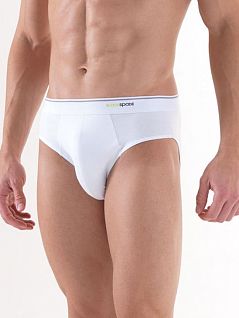 Классические мужские трусы брифы белого цвета BlackSpade TENDER COTTON b9232 White